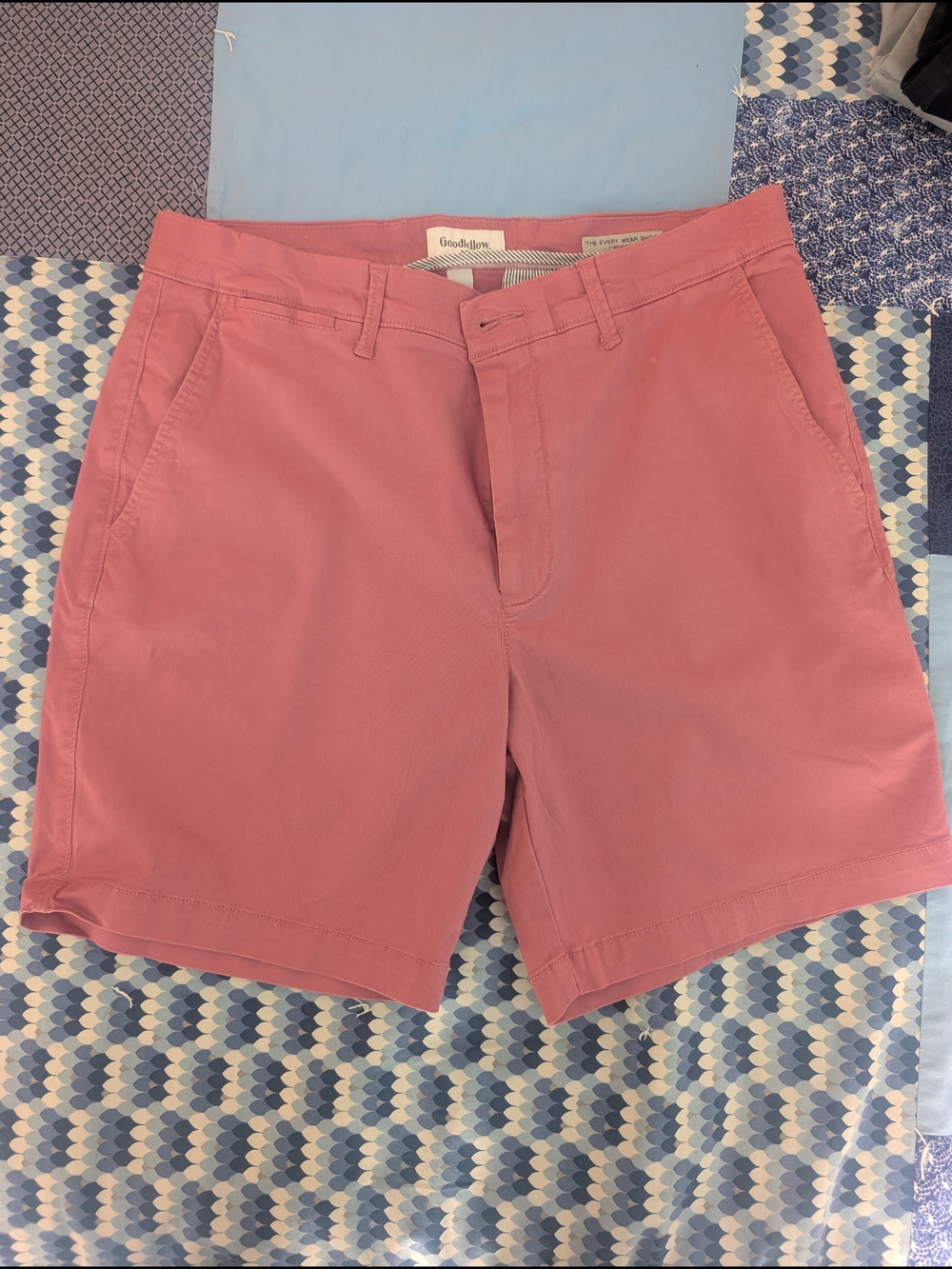 Goodfellow & Co Men's Pink 7in Chino Shorts